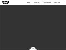 Tablet Screenshot of mauibrickoven.com